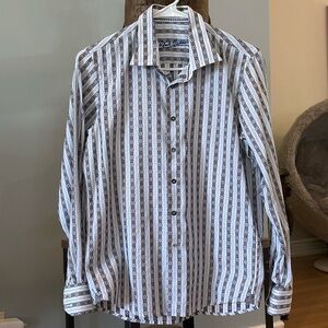 Robert Graham Dress Shirt - Kids Large - AMAZING Quality - Like New
